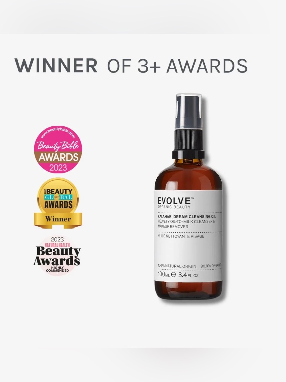 Evolve organic beauty kalahari dream cleansing oil